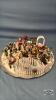 LARGE QUANTITY OF CHRISTMAS VILLAGE FIGURES