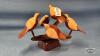 CARVED WOODEN BIRD DECORATION - 2
