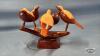 CARVED WOODEN BIRD DECORATION - 3