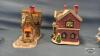 2 CHRISTMAS VILLAGE BUILDINGS WITH LIGHTS - 3