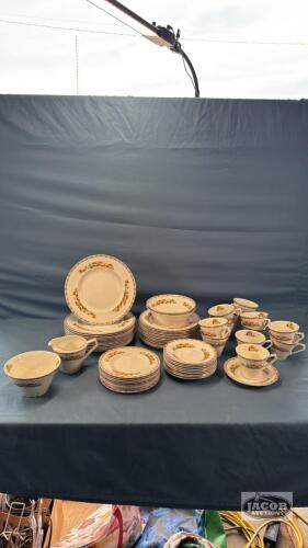 PARTIAL SET OF EMBASSY MADDOCK DISHES