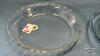 2 PYREX 8IN PIE PLATES AND SHALLOW 1OIN BOWL - 3