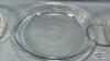2 PYREX 8IN PIE PLATES AND SHALLOW 1OIN BOWL - 5