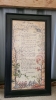 Needle Point Picture and Framed Verse - 2