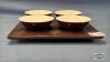 CERAMIC TRAY WITH 4 4IN BOWLS - 2
