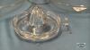 2 PYREX PIE PLATES AND GLASS JUICER - 2