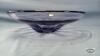 13IN WIDE GLASS BOWL WITH BLUE TINGE - 2
