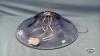 13IN WIDE GLASS BOWL WITH BLUE TINGE - 4