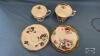 CUPS AND SAUCERS - 8