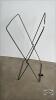 FOLDING METAL GARBAGE BAG HOLDER