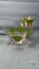 2PC 1950'S CHIP AND DIP BOWL - 6