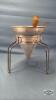 COLLANDER IN STAND WITH WOODEN MASHER - 3