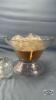 2PC PUNCH BOWL WITH 8 CUPS, HANGERS AND LADLES - 4