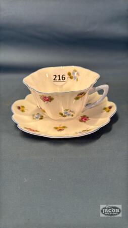 SHELLEY CUP AND SAUCER