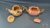 2 SADLER TEA POTS - 3