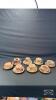(8) CUPS AND SAUCERS