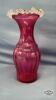ROSSI GLASS 12IN HIGH VASE - 3