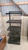 Black Steel Shelf Unit - 2