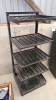 Black Steel Shelf Unit - 3