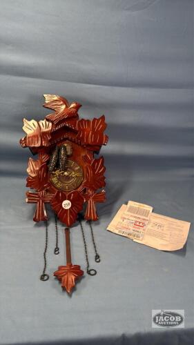 BATTERY OPERATED CUCKOO CLOCK