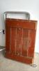 (2) RUSTIC WOODEN PATIO TABLES - 4