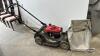 HONDA HRX 217 SELP PROPELLED PUSH MOWER - 2