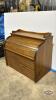PINE AND CEDAR ROLL TOP STYLE CHEST - 2