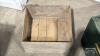(3) WOODEN BOXES - 8