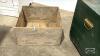 (3) WOODEN BOXES - 11