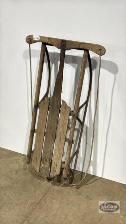 WOODEN SLEIGH