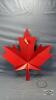 TIN MAPLE LEAF WALL ART - 2