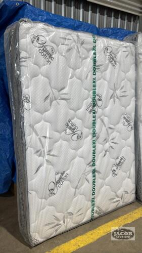 NEW DOUBLE XL ORGANIC COTTON MATTRESS