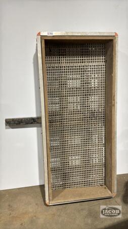 ALUMINUM CARGO CARRIER FOR VEHICLE TOW HITCH