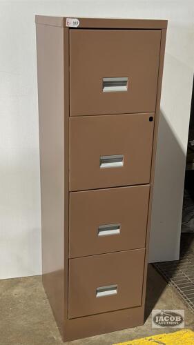 4 DRAWER LETTER SIZED FILLING CABINET