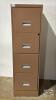 4 DRAWER LETTER SIZED FILLING CABINET - 2