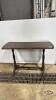 WALNUT HALL TABLE