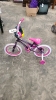 Girls Bike with Training Wheels and Helmet - 2