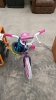 Girls Bike with Training Wheels and Helmet - 6