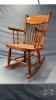 REFINISHED PRESS BACK CHILDS ROCKER
