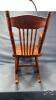 REFINISHED PRESS BACK CHILDS ROCKER - 3
