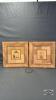 (2) FRAMED PRINTS