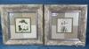 (2) FRAMED PRINTS - 2