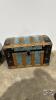 HUMP TOP STEAMER TRUNK WITH TRAY