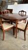EXTENSION TABLE WITH (4) CHAIRS AND (2) 1FT LEAVES - 4