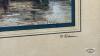 PRINT ENTITLED "THE BARGES WHARF" BY F. ROBSON - 3