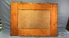 TIN CLAD HALL MIRROR WITH HOOKS - 5
