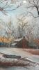 FRAMED WINTER SCENED PRINT BY V.L. BASTENDORFF - 4