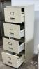 4 DRAWER LEGAL FILING CABINET - 3