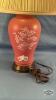 PINK GLASS BASED LAMP - 2