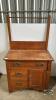 WASH STAND WITH TOWEL BAR